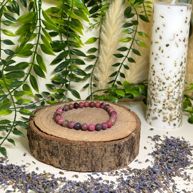 Bracelet Rhodonite - Lâcher Prise