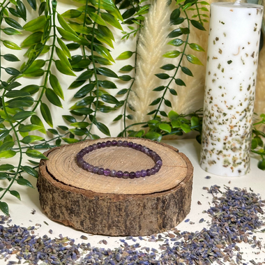 Bracelet Améthyste - Spiritualité