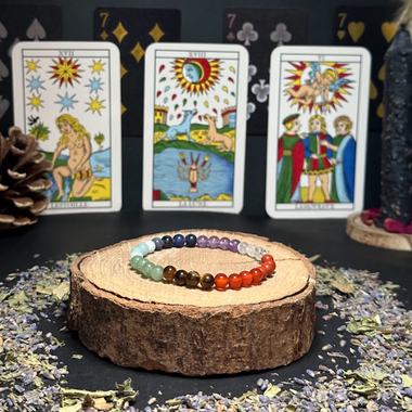 Bracelet 7 Chakras Pierres Naturelles