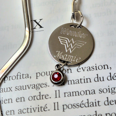 Marque-Page Wonder Mamie & Pierre de Naissance Personnalisable