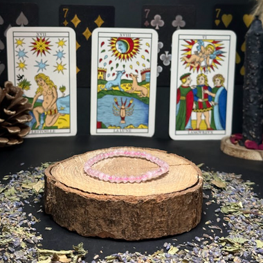 Bracelet Quartz Rose - L'amoureux