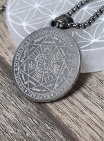 Pendentif Sceau des 7 Archanges Géométrie Sacrée