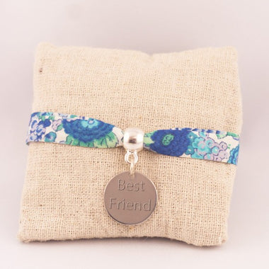 Bracelet Liberty Personnalisé Elysian & Médaille Gravée