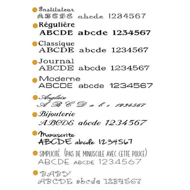 Jonc Acier Noeud & Médaille Mamie Chérie Personnalisable
